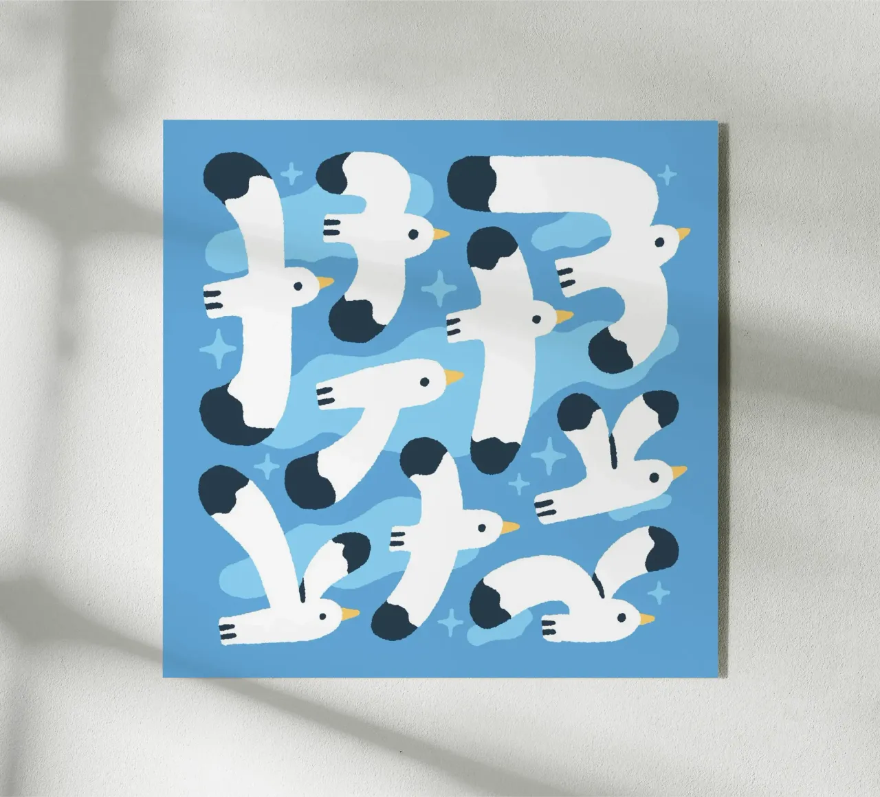 Seagulls plexiglass da sashakolesnik