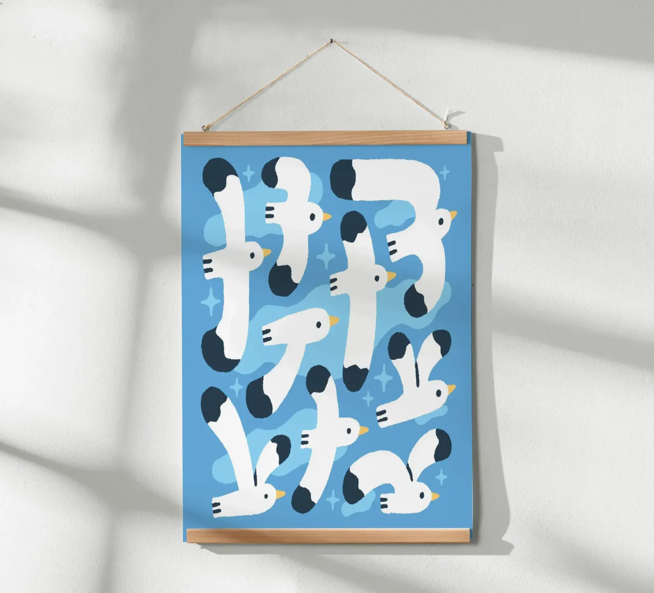 Seagulls poster da sashakolesnik