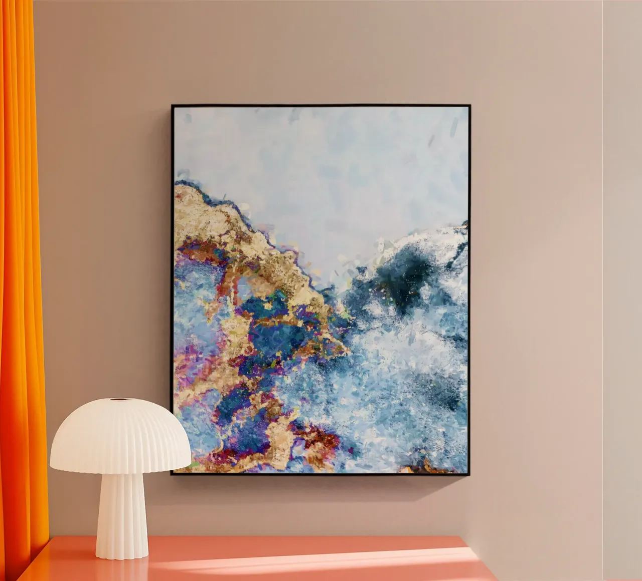 Fodera d'oro plexiglass da 83oranges.com