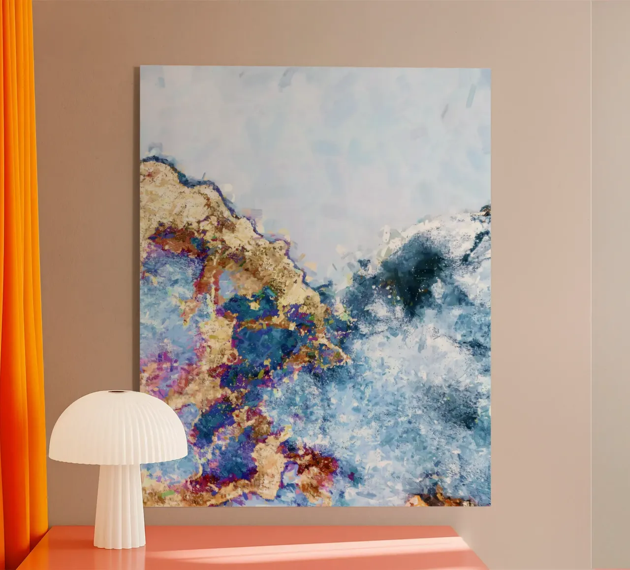 Fodera d'oro plexiglass da 83oranges.com