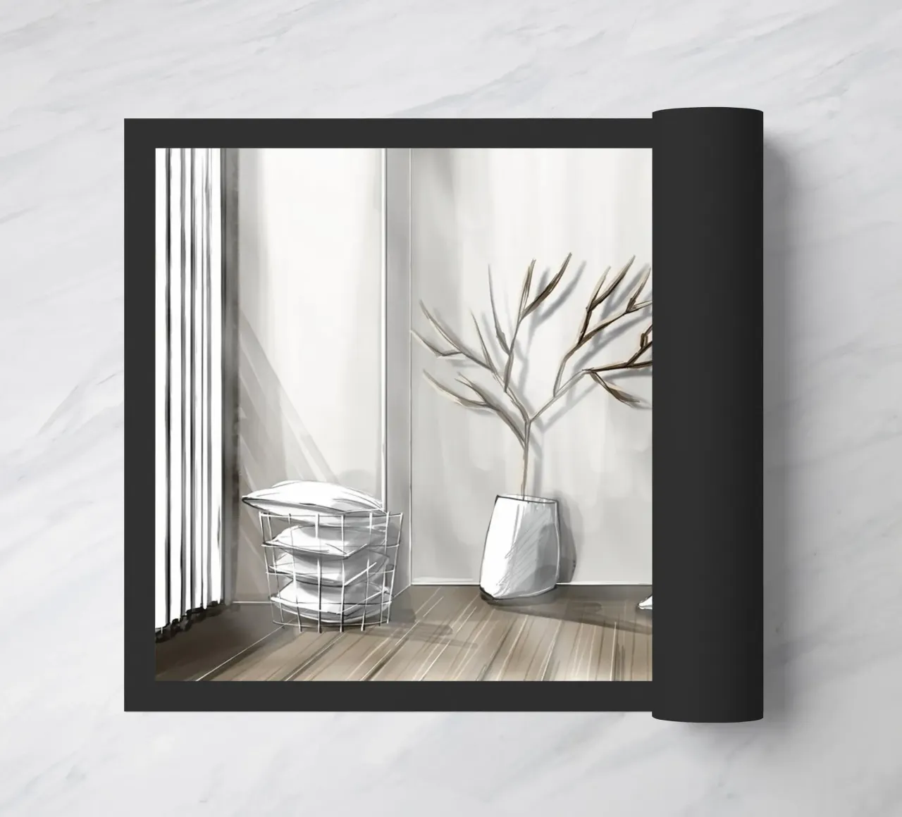 interior deurmat van sketch_visual_studio