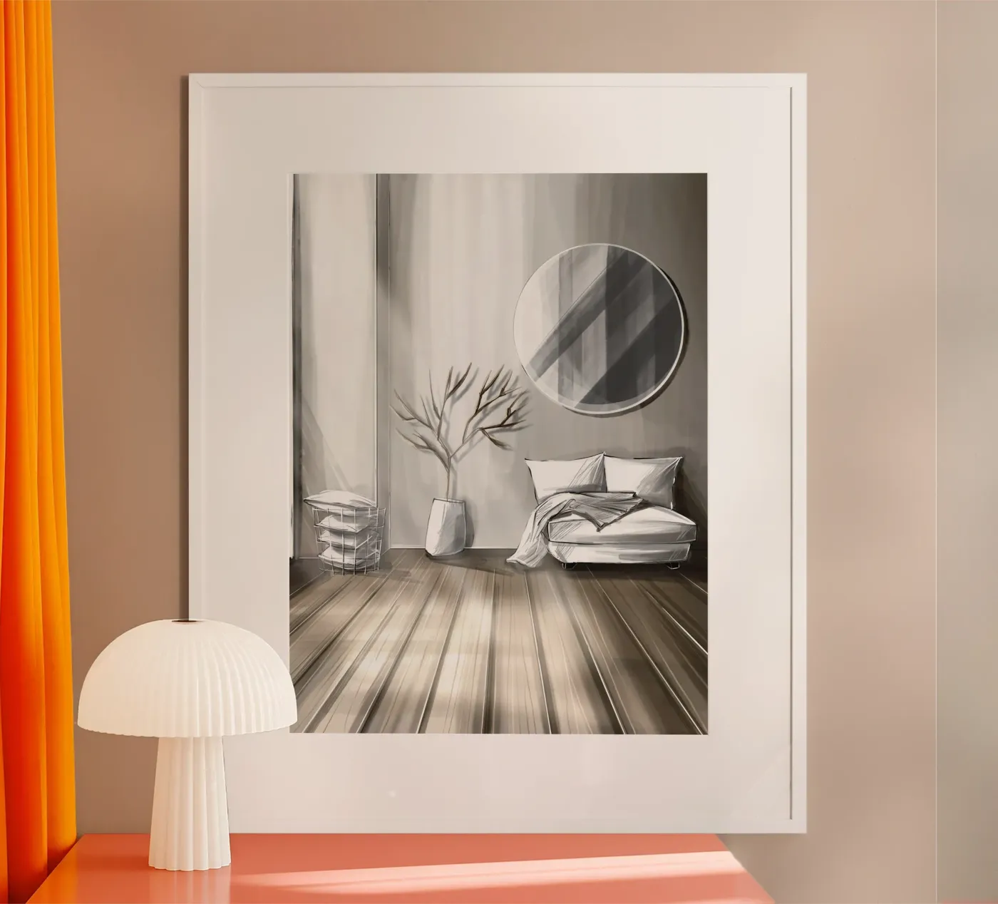 interior Poster von by elle arts