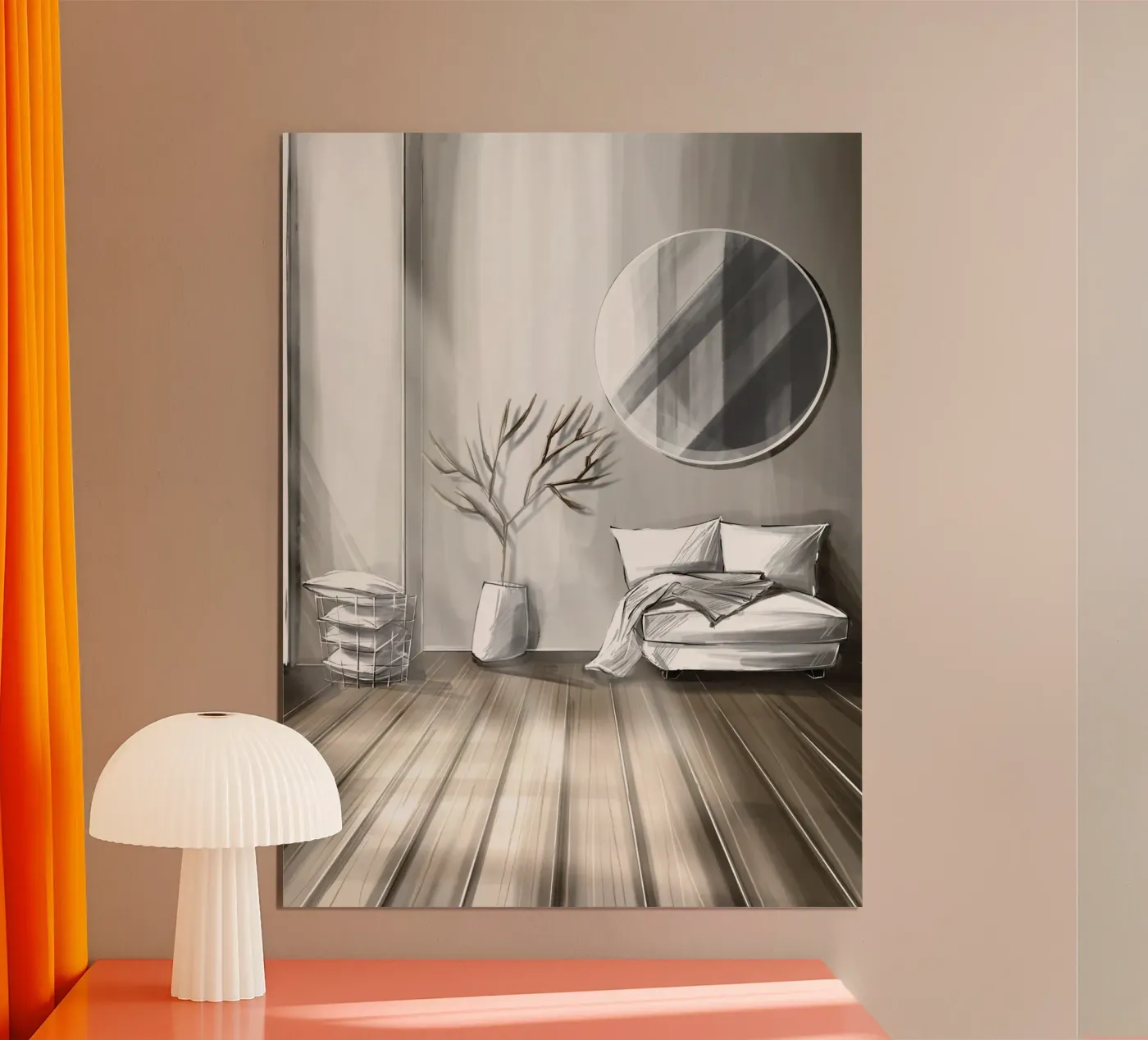 interior Poster von by elle arts