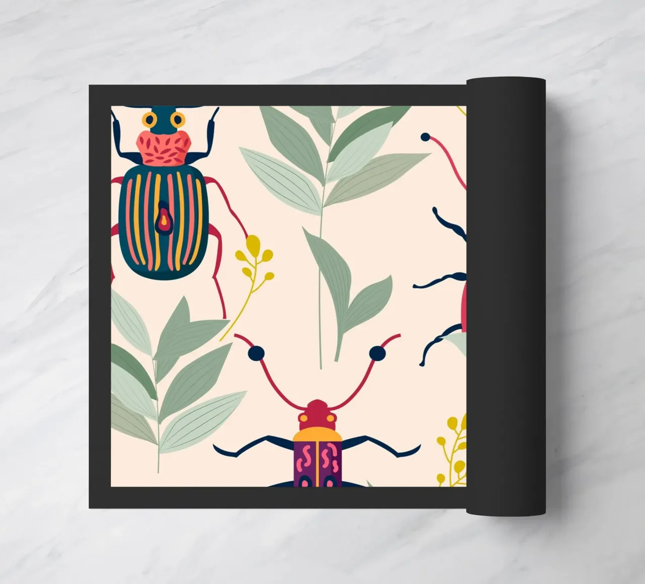 Summer Bugs doormat by 83oranges.com