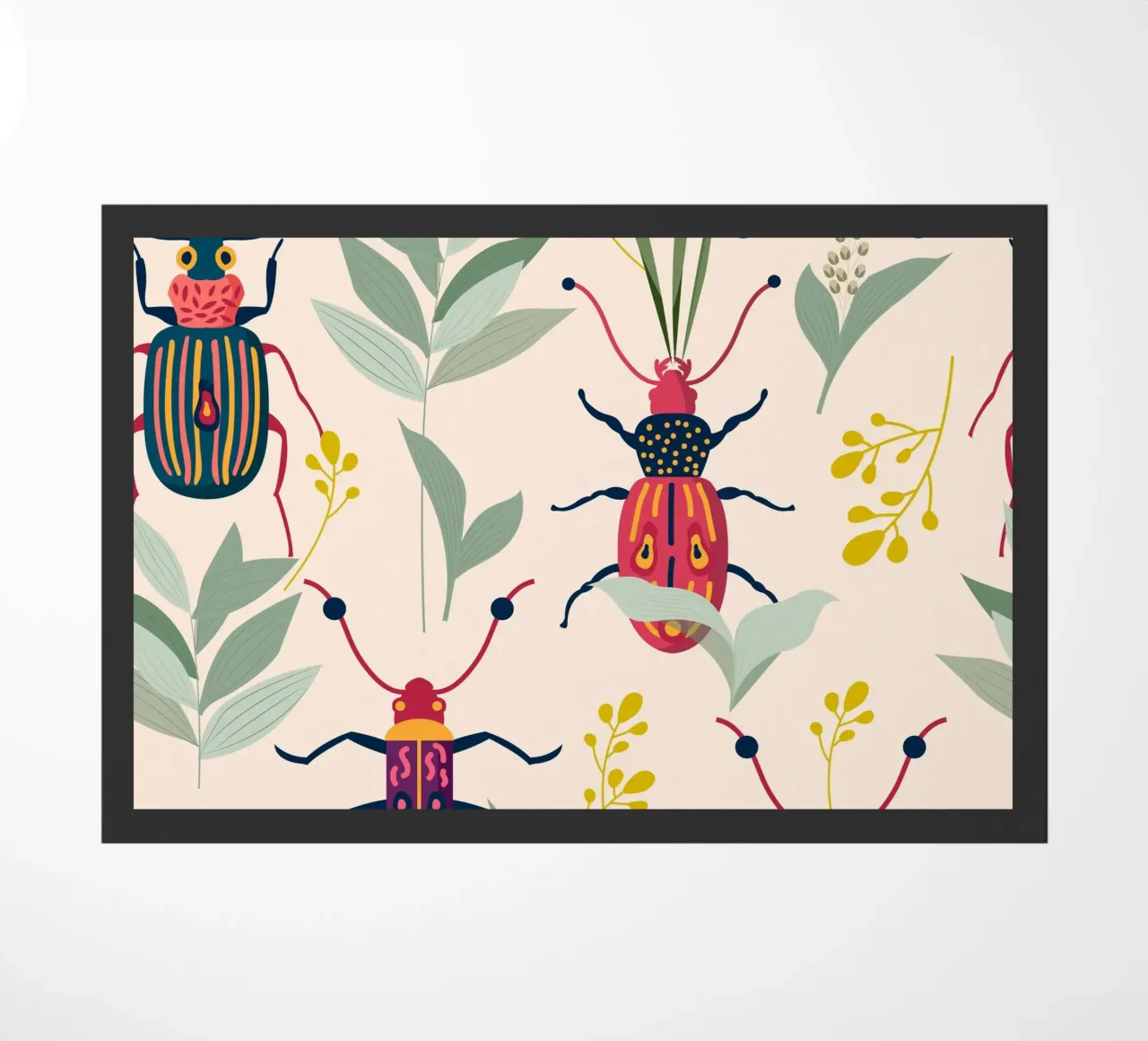 Summer Bugs doormat by 83oranges.com