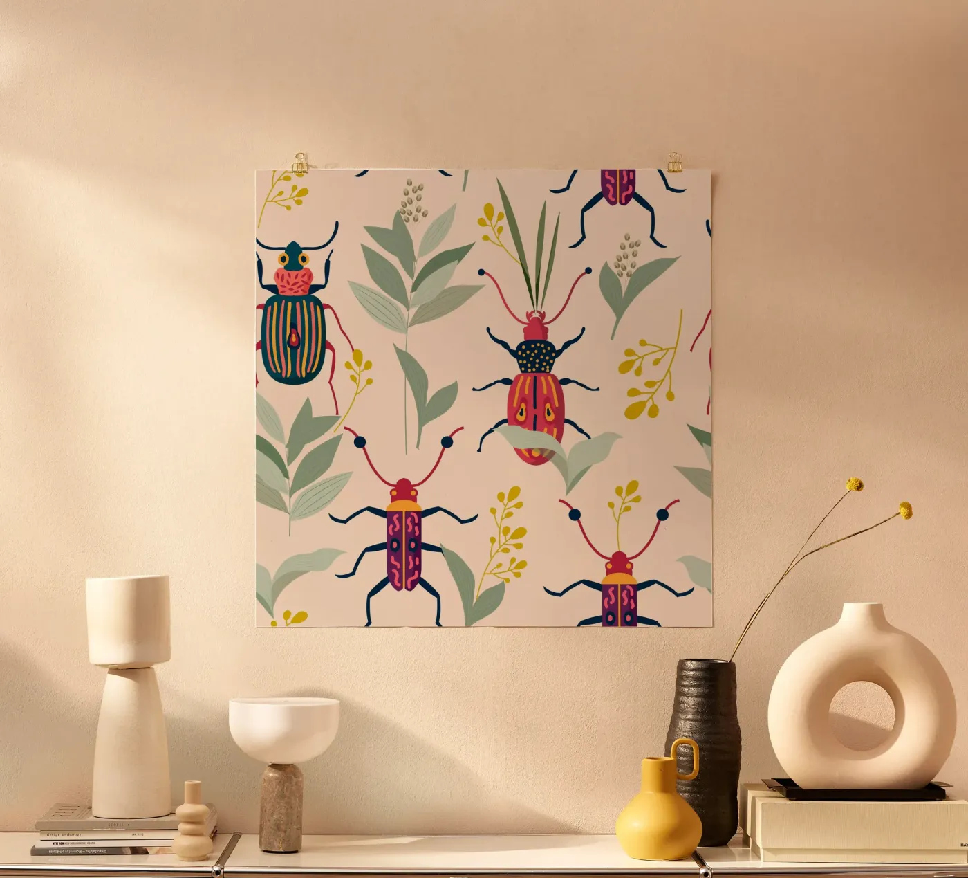 Summer Bugs poster by 83oranges.com