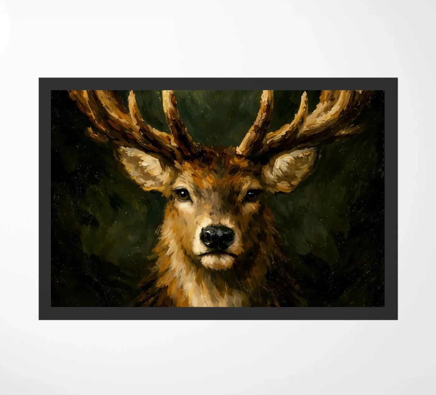 Deer doormat by IamHomeDesigns