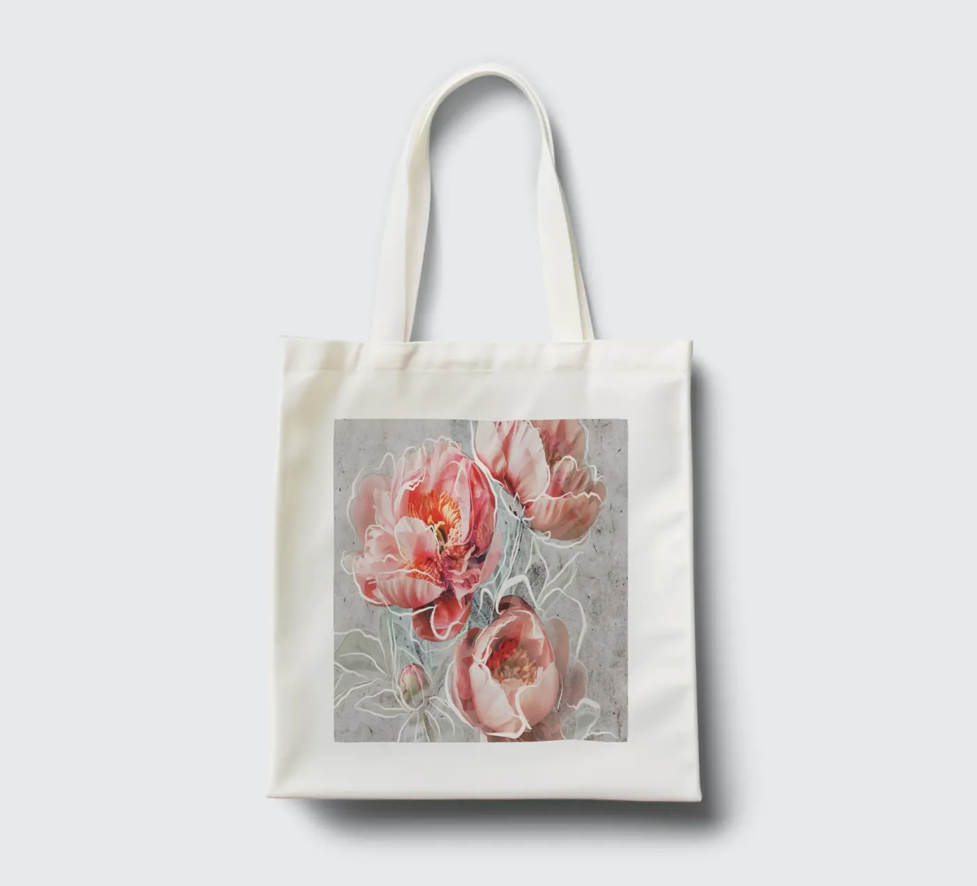 Framed Elegance borsa in juta da treechild