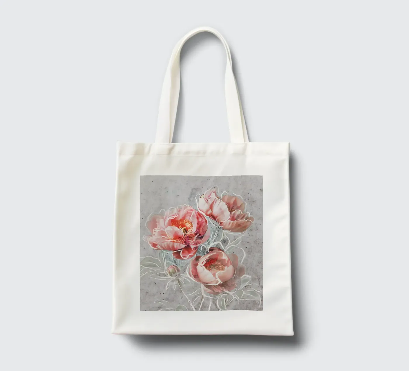 Framed Elegance borsa in juta da treechild