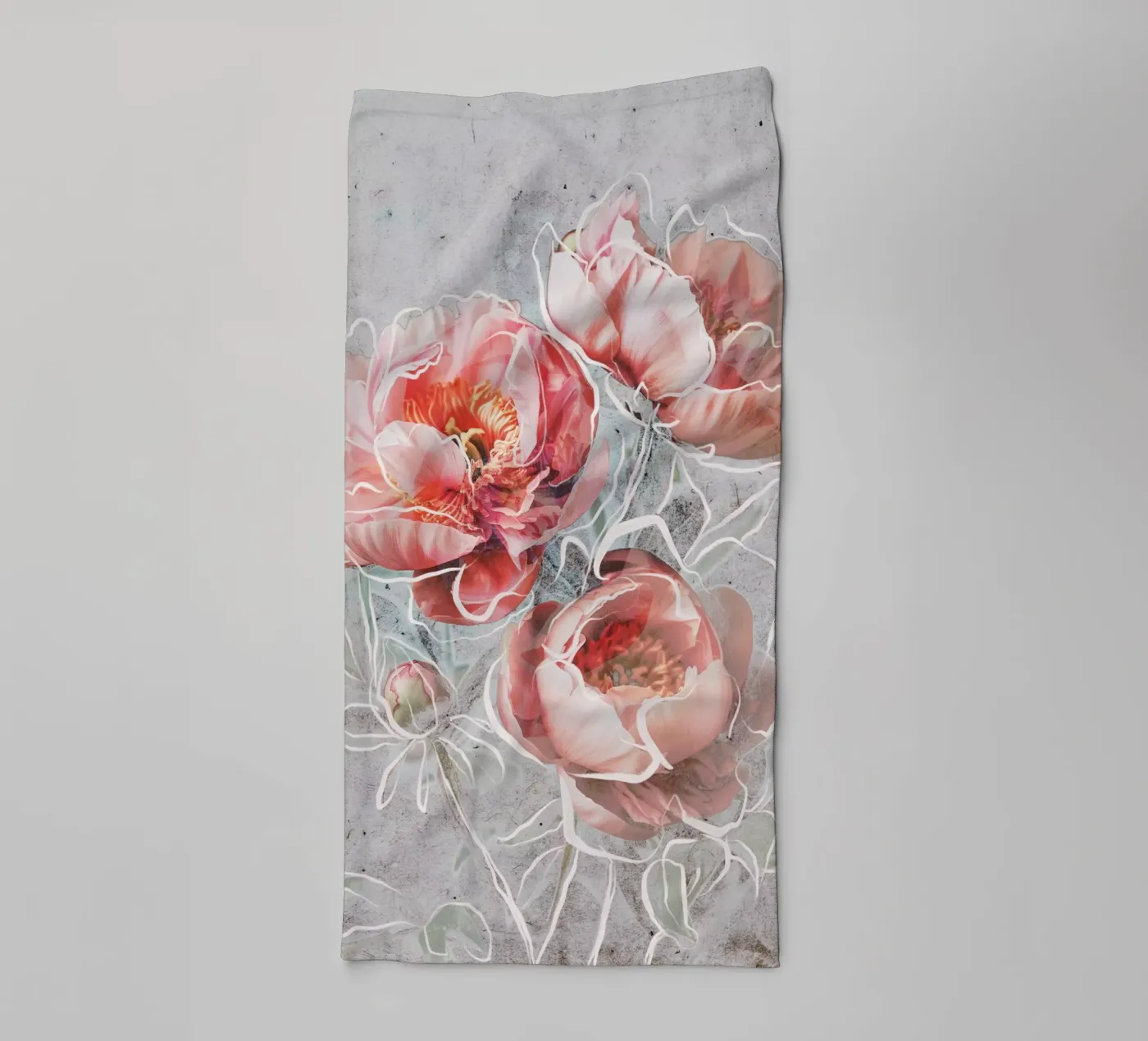 Framed Elegance towel by treechild