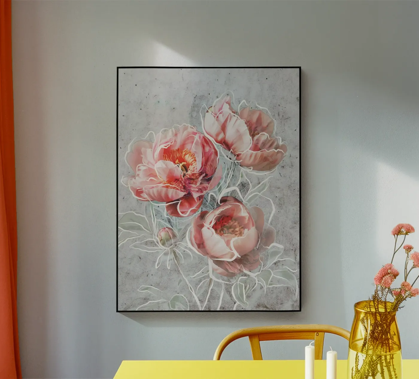 Framed Elegance acryl van treechild