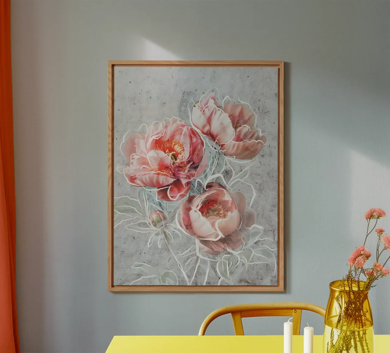 Framed Elegance forex plate by treechild