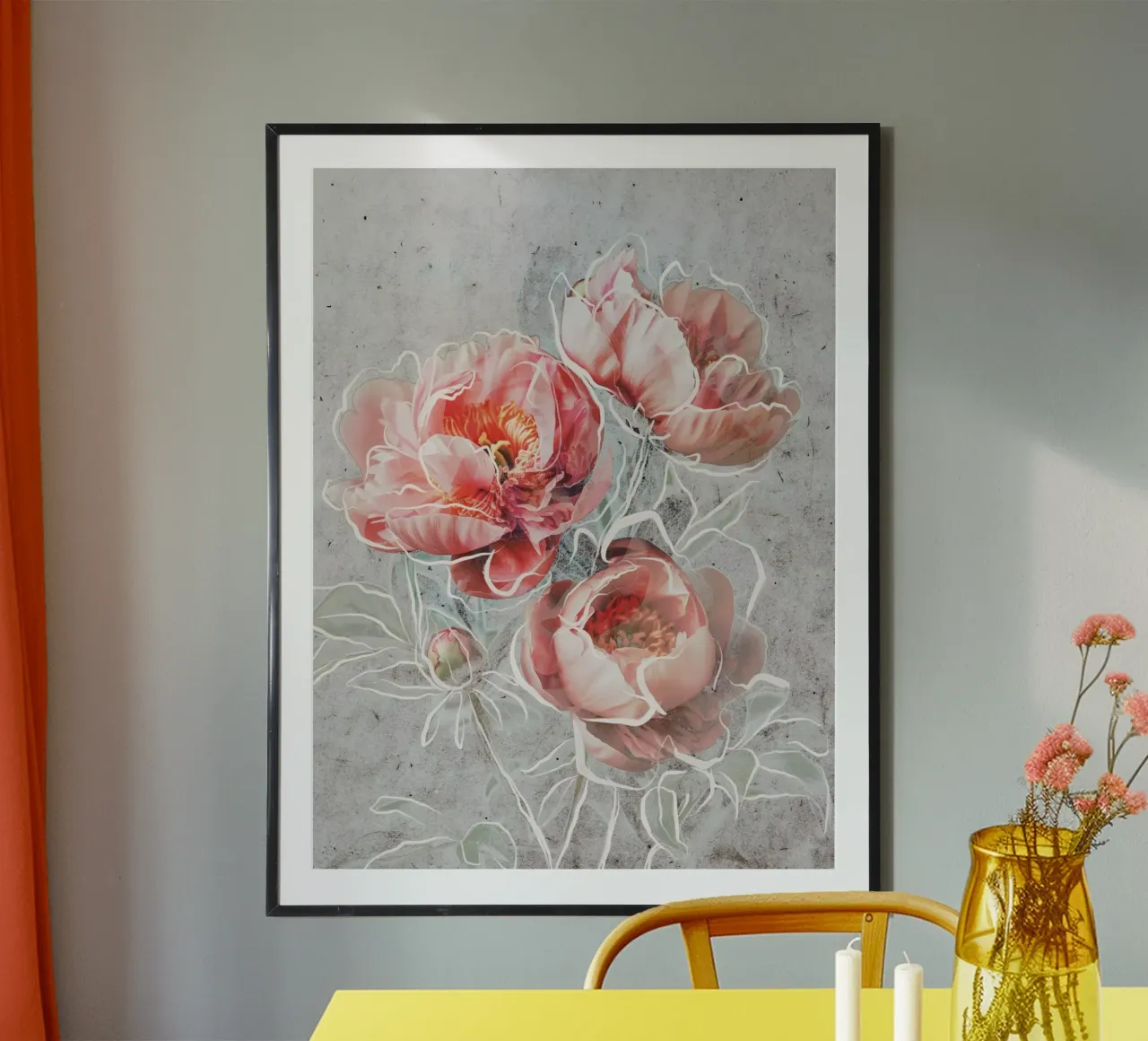 Framed Elegance poster da treechild