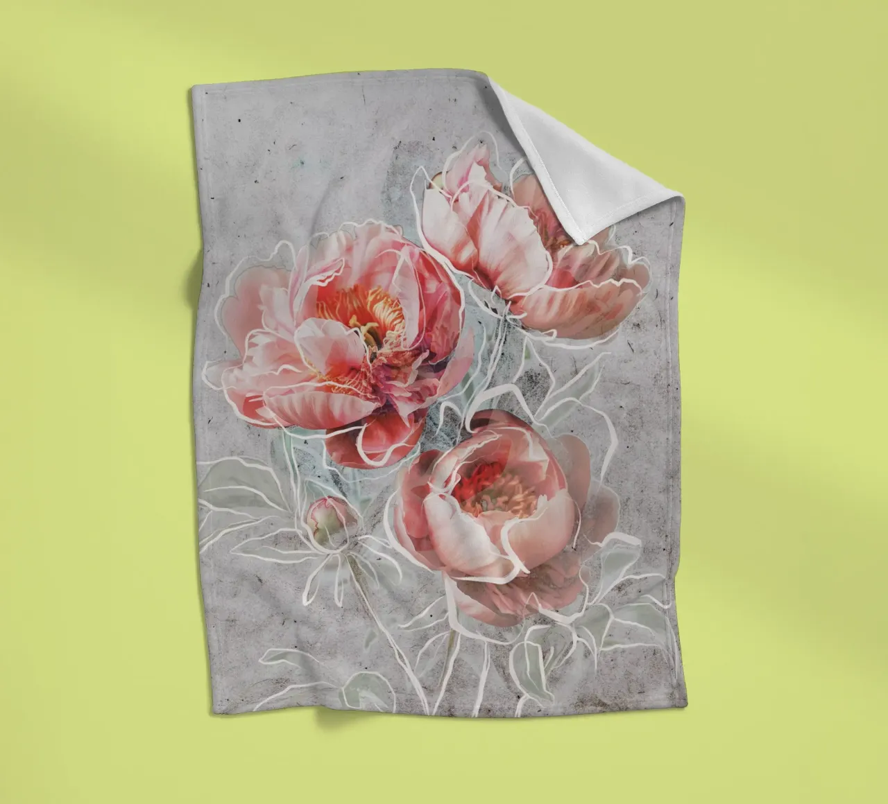 Framed Elegance fleecedeken van treechild