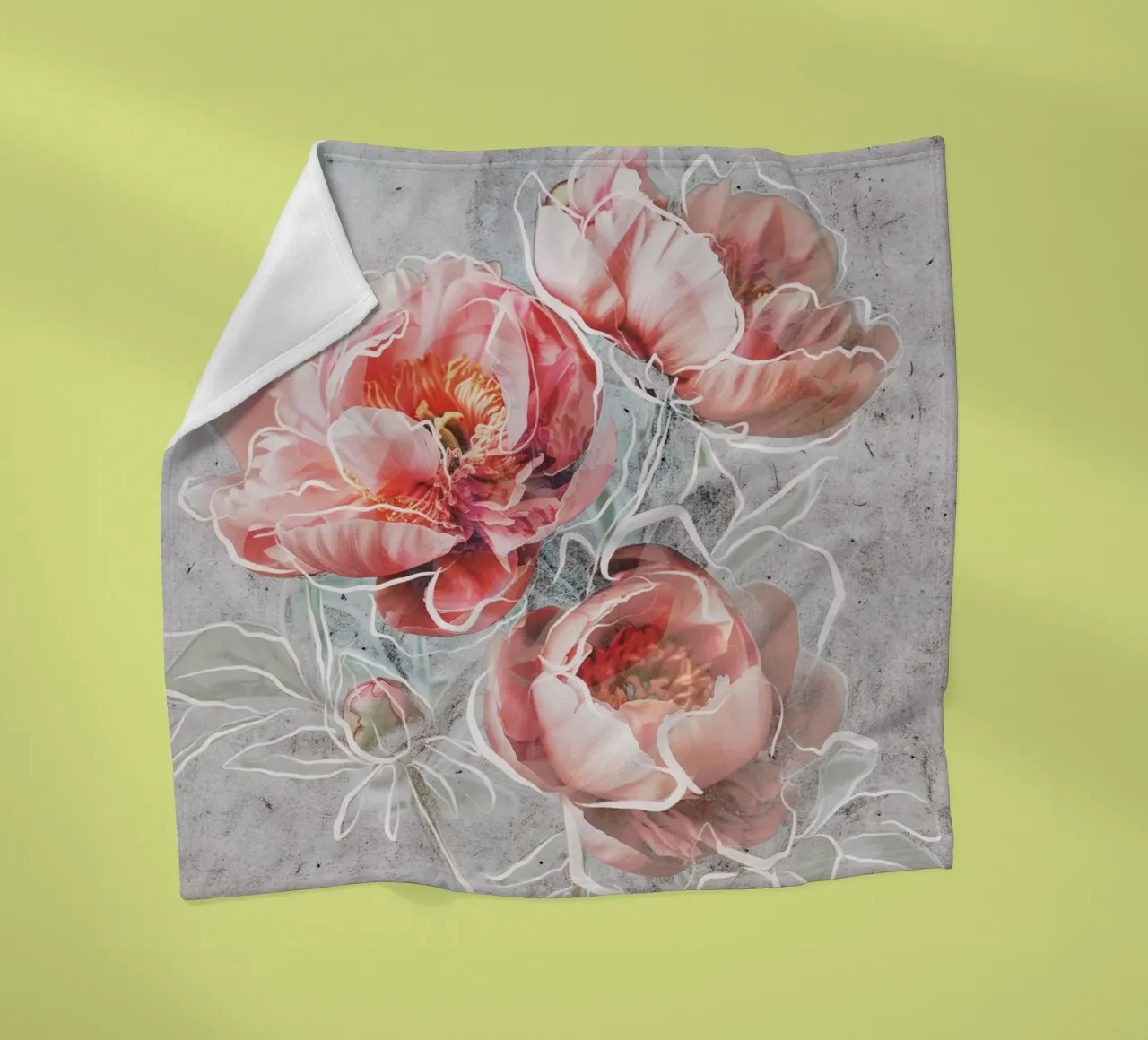 Framed Elegance fleecedeken van treechild