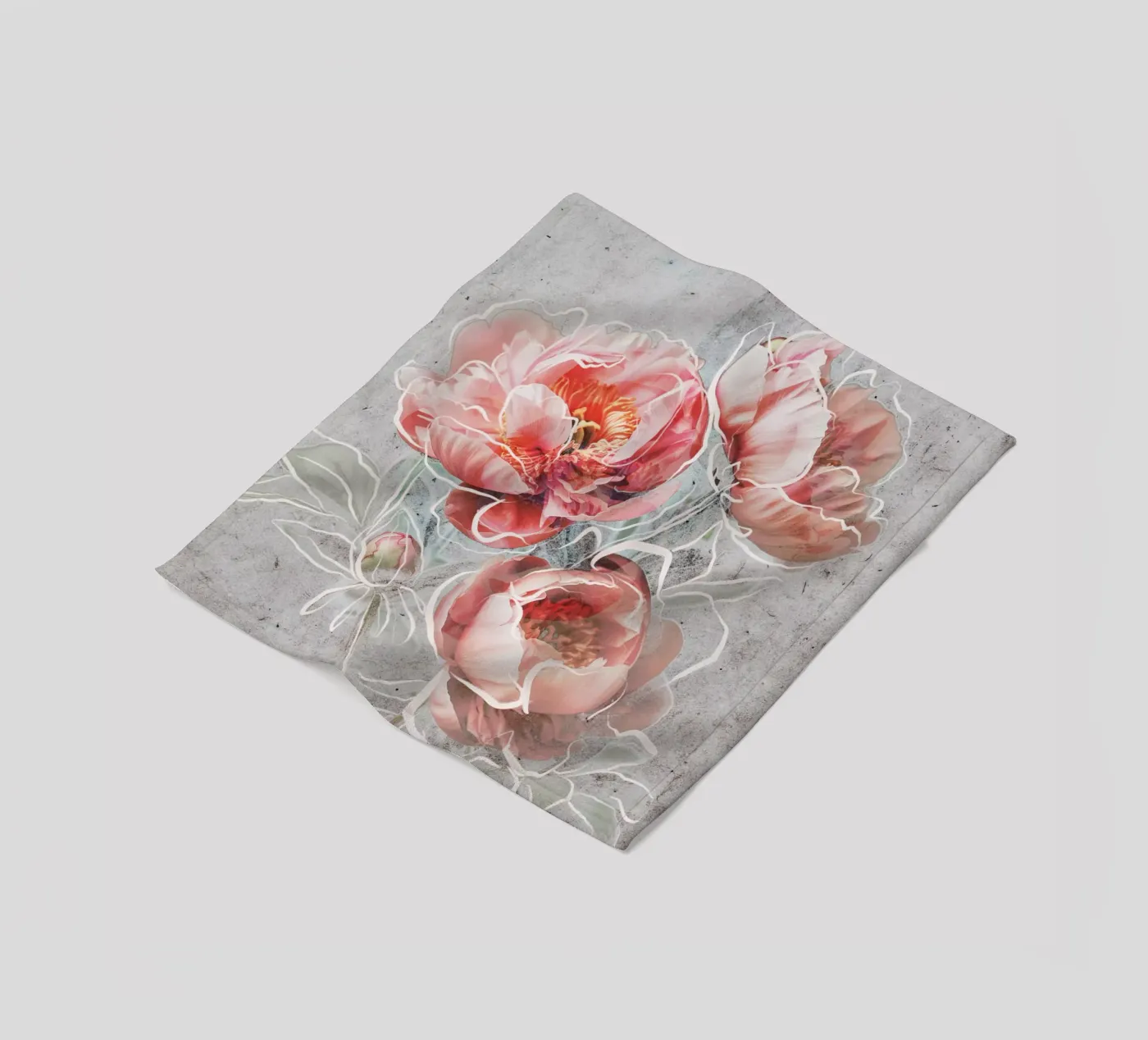 Framed Elegance Fleecedecke von treechild