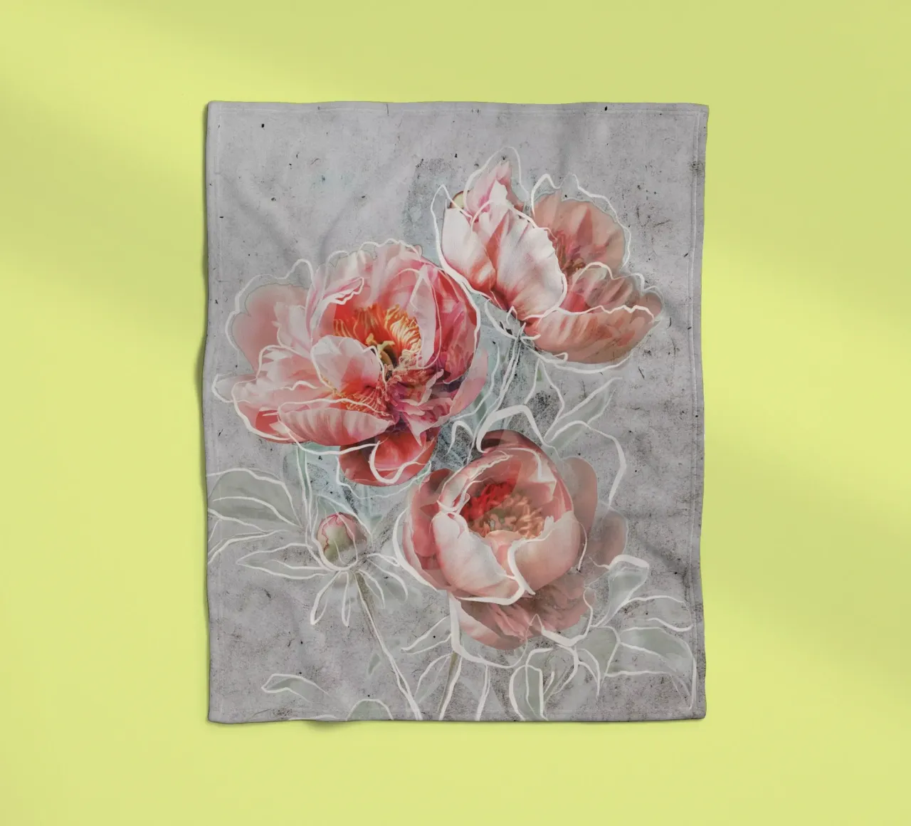 Framed Elegance fleecedeken van treechild