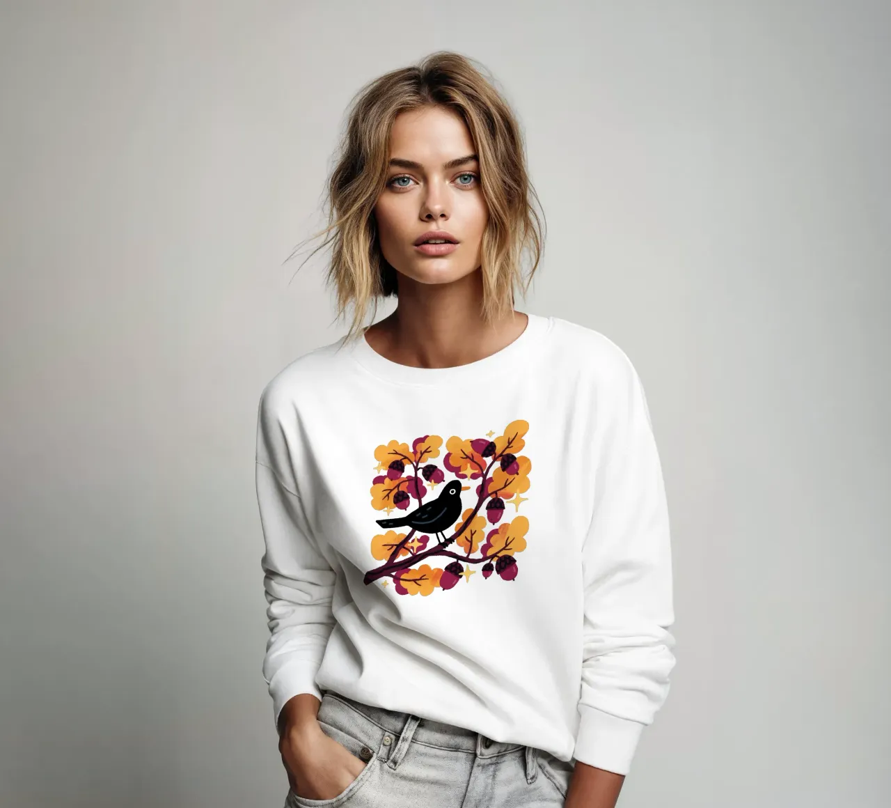 Blackbird felpa da sashakolesnik