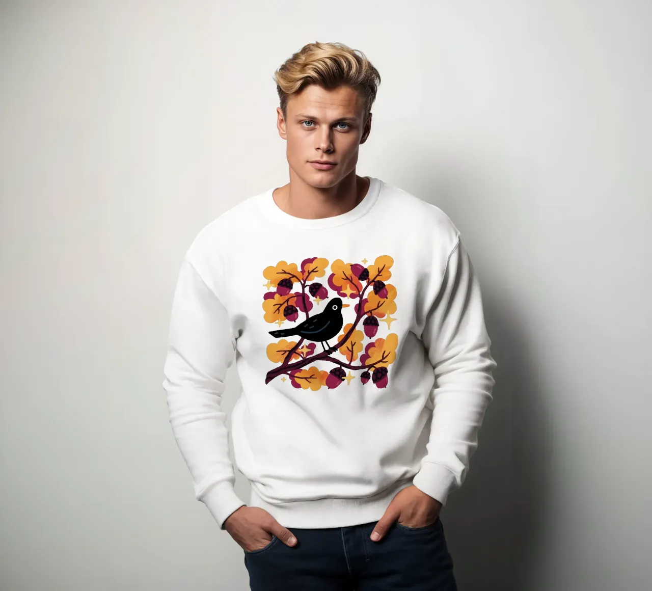 Blackbird felpa da sashakolesnik