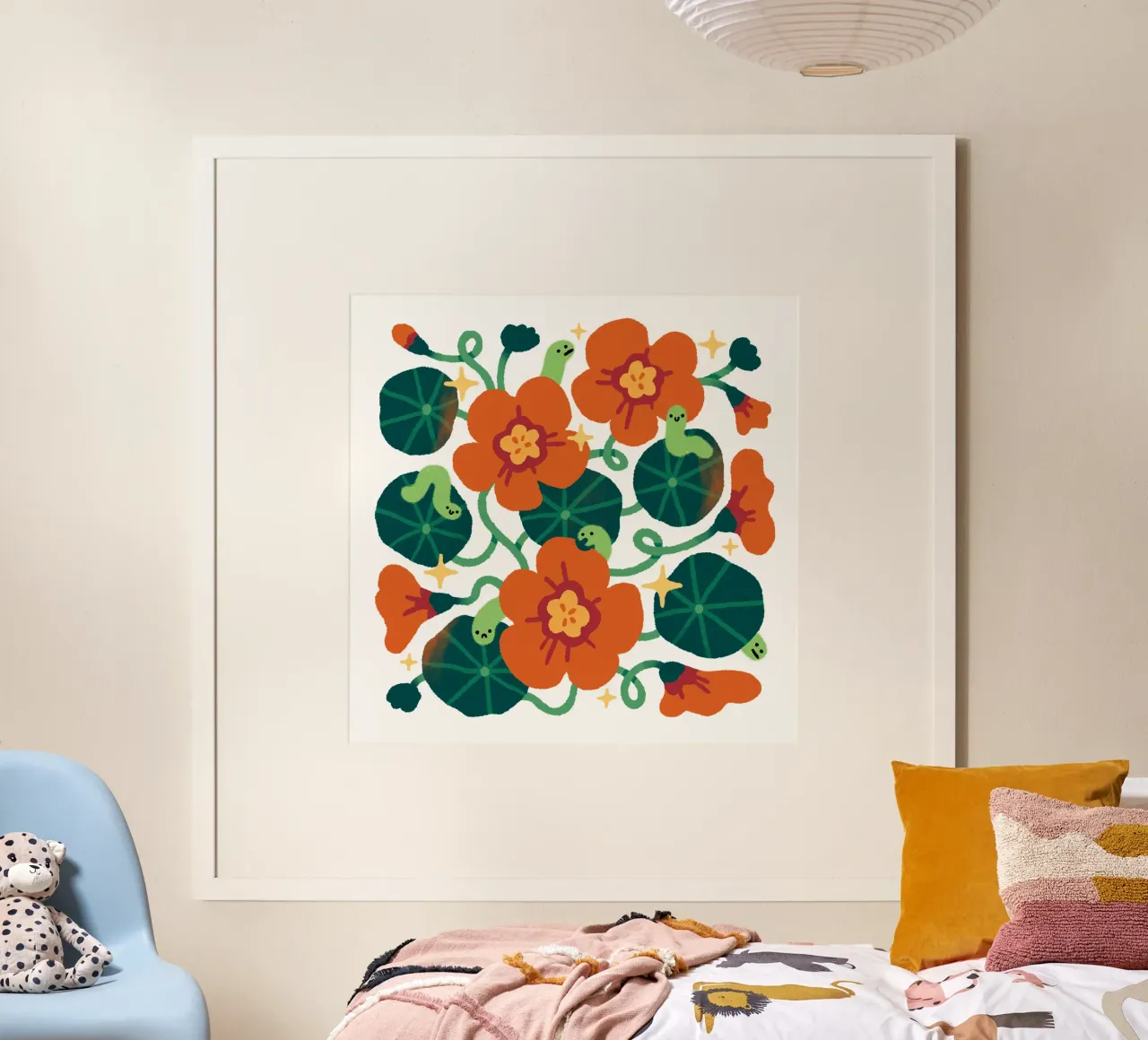 Nasturtium poster da sashakolesnik