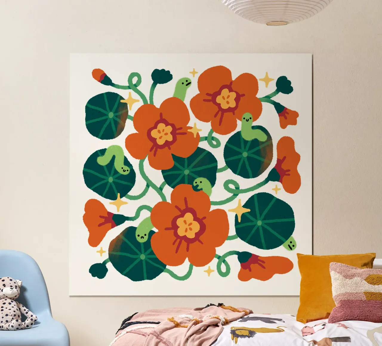 Nasturtium poster da sashakolesnik