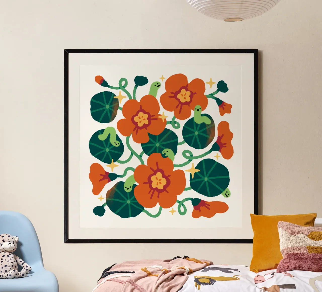 Nasturtium poster da sashakolesnik