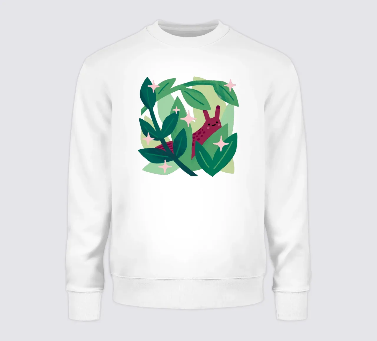 Cute Slug felpa da sashakolesnik