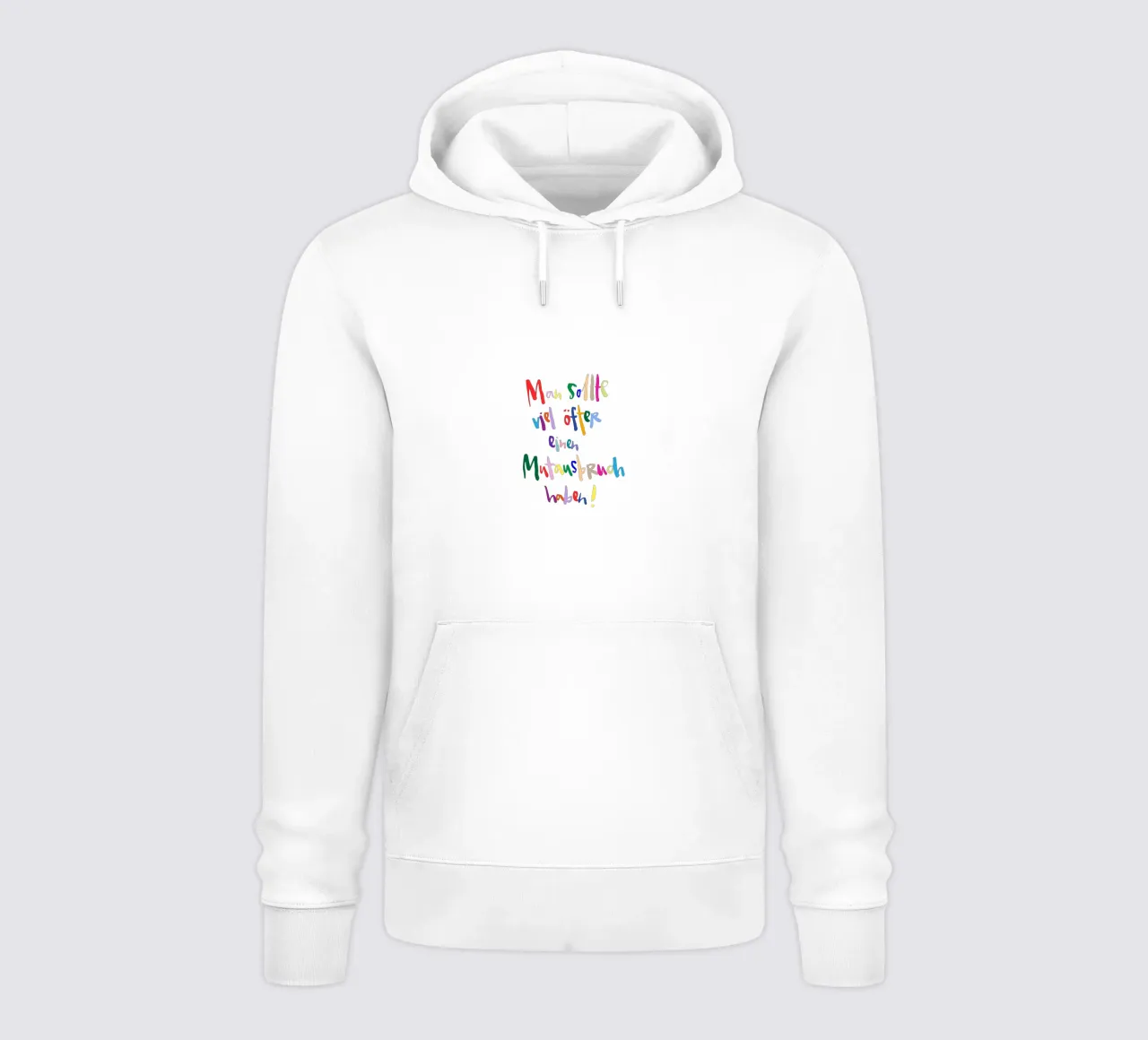Mutausbruch bunt sudadera con capucha de Brushmeetspaper