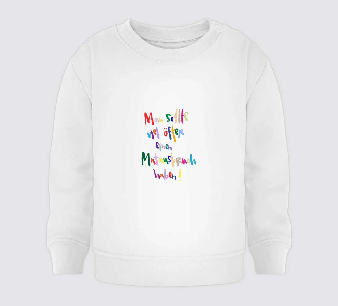 Mutausbruch bunt felpa neonato da Brushmeetspaper