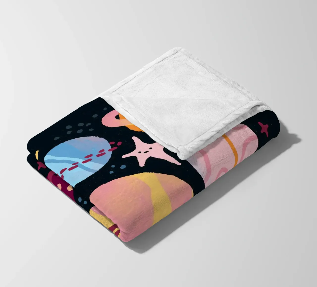 Space fleecedeken van sashakolesnik