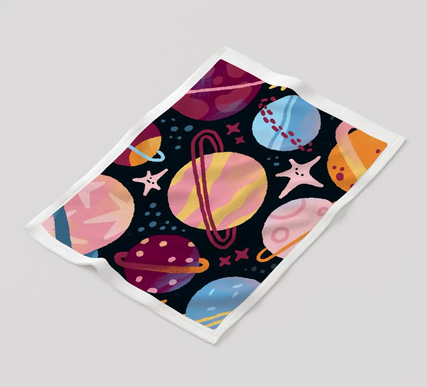 Space Fleecedecke von sashakolesnik