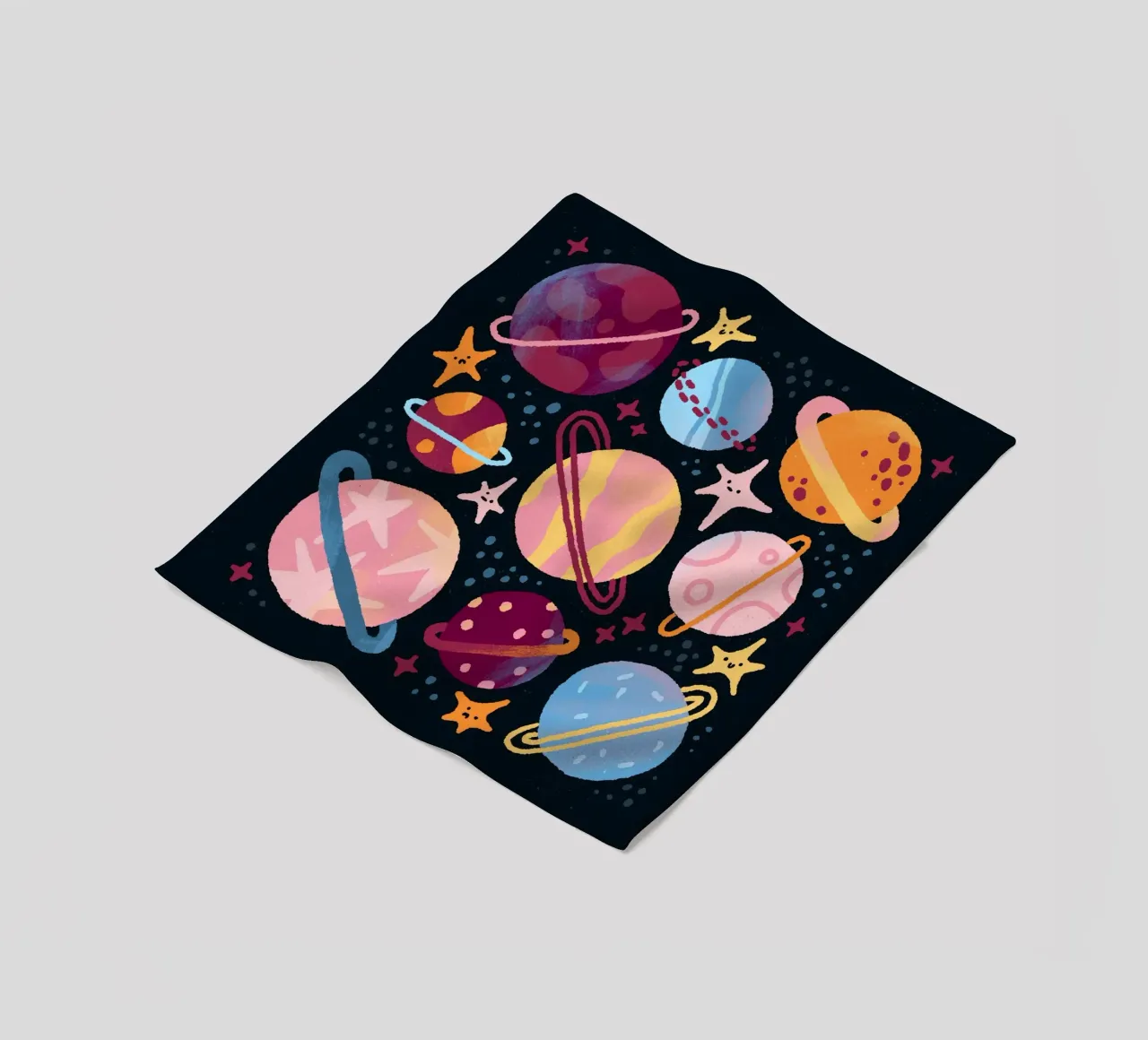 Space fleecedeken van sashakolesnik