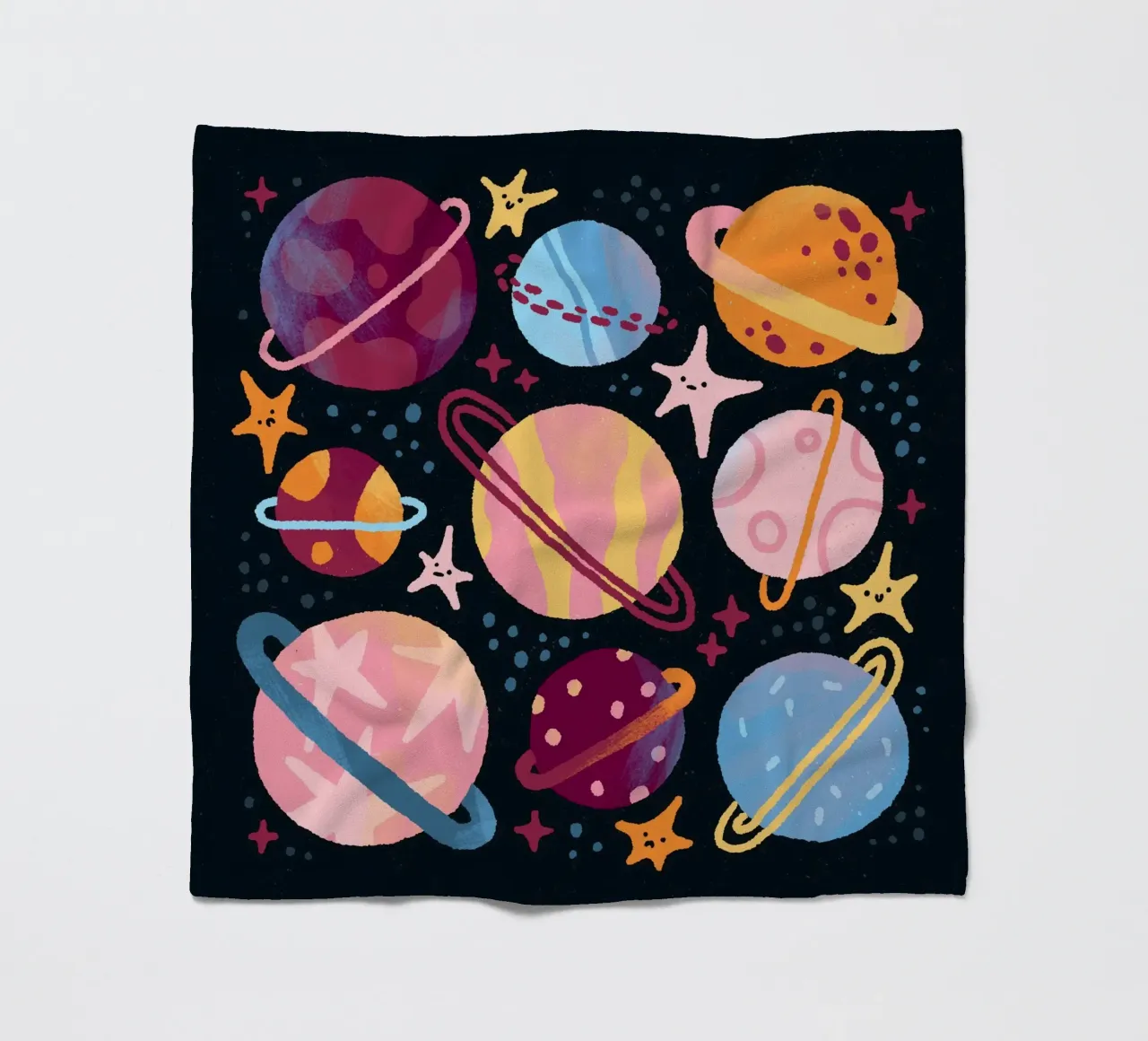 Space fleecedeken van sashakolesnik