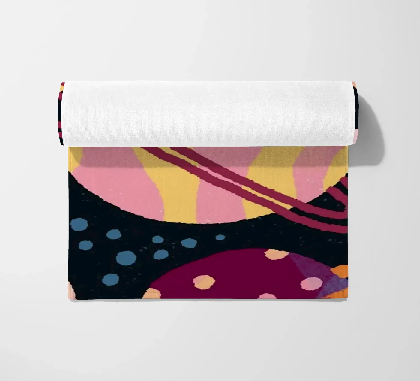 Space beach towel by sashakolesnik
