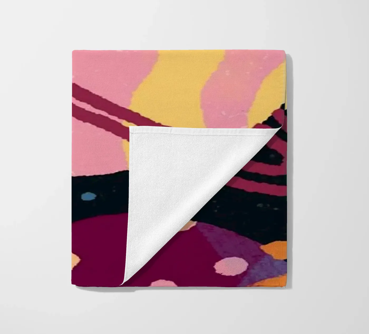 Space beach towel by sashakolesnik