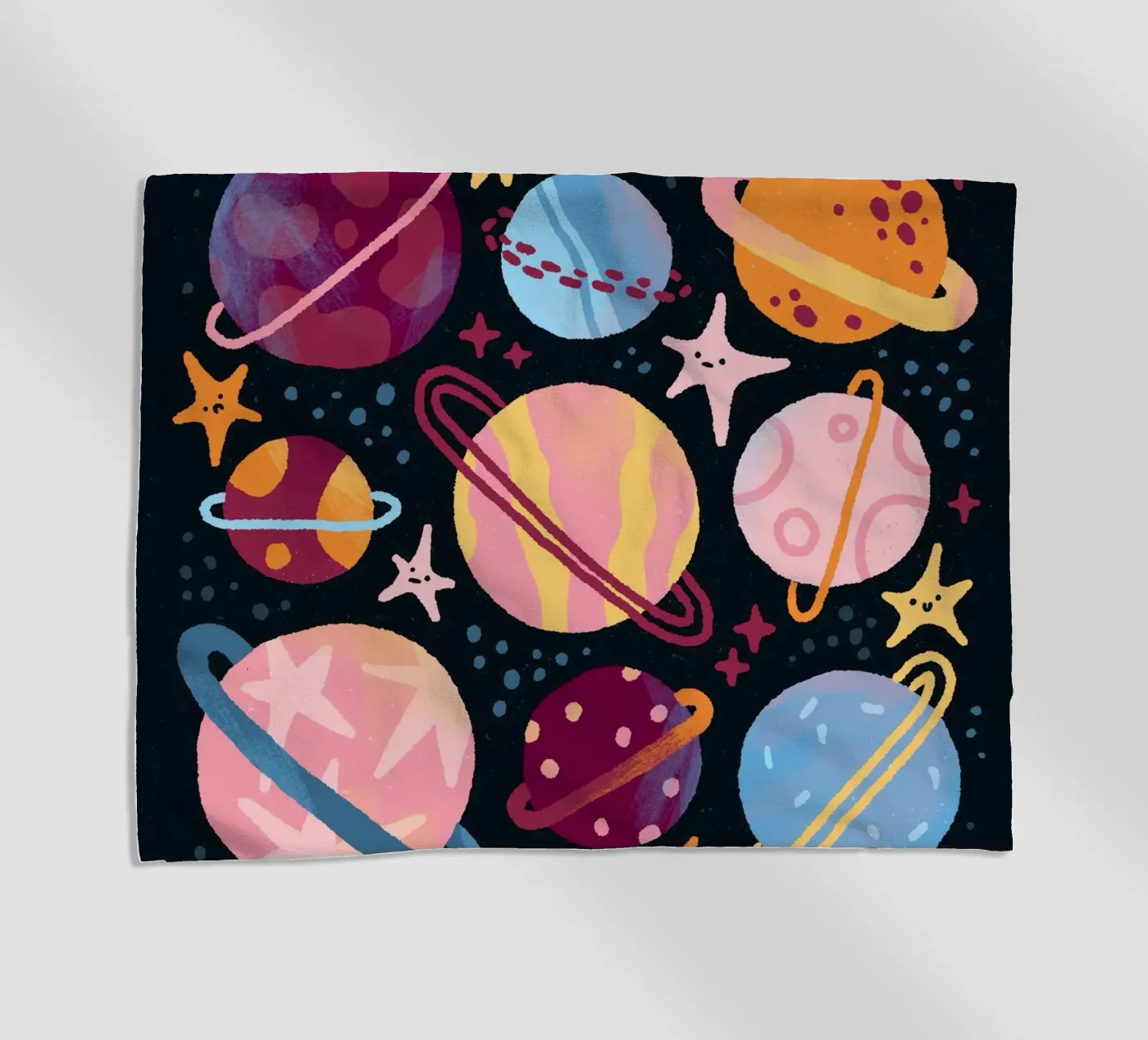 Space beach towel by sashakolesnik