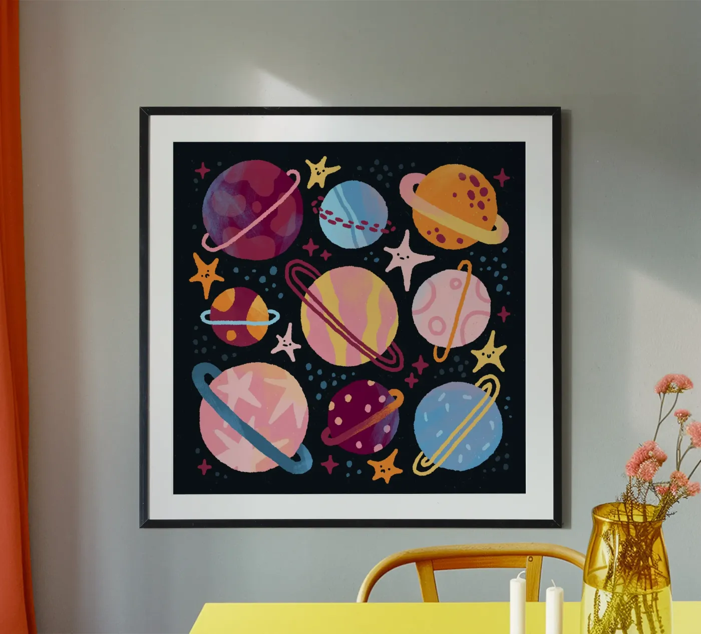 Space poster van sashakolesnik