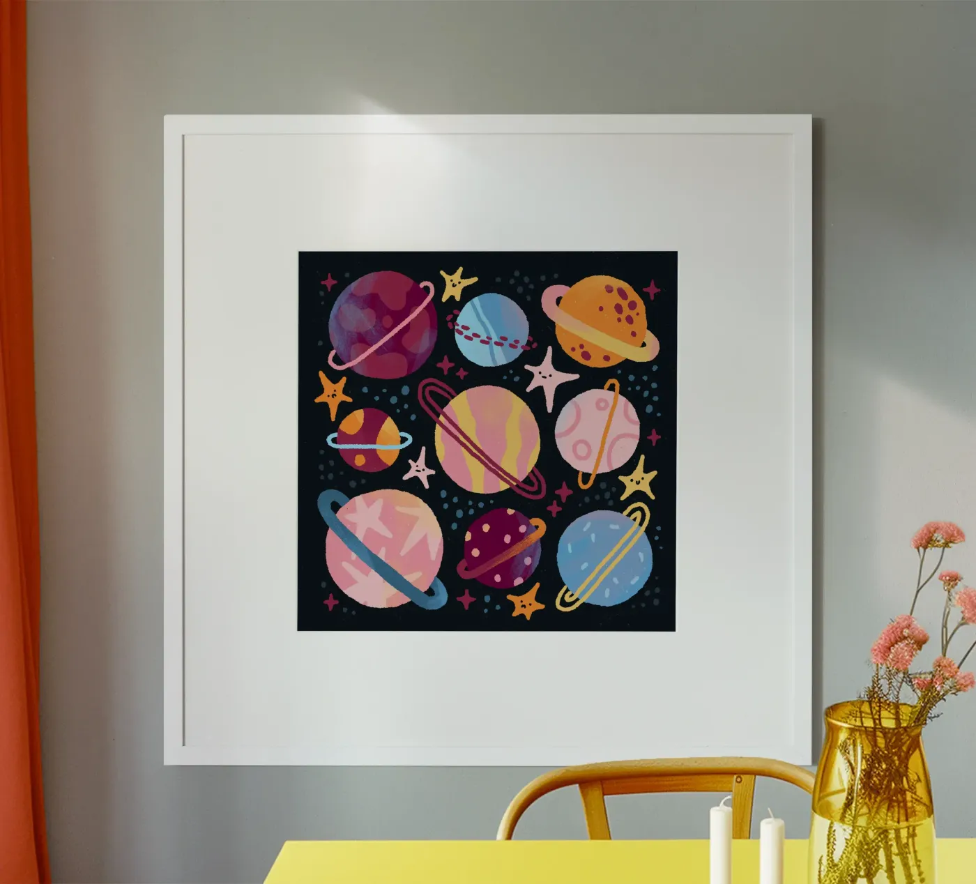 Space poster van sashakolesnik