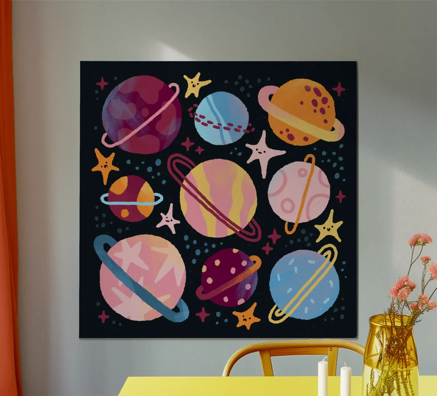 Space poster van sashakolesnik