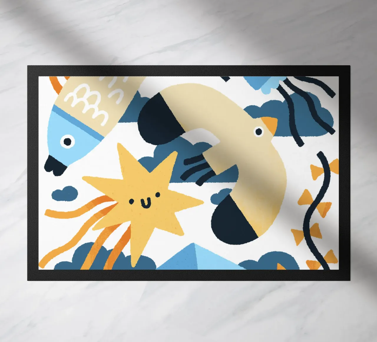 Kites doormat by sashakolesnik