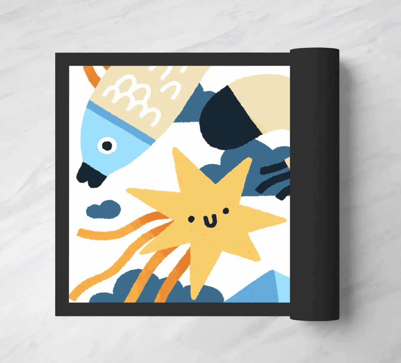 Kites doormat by sashakolesnik