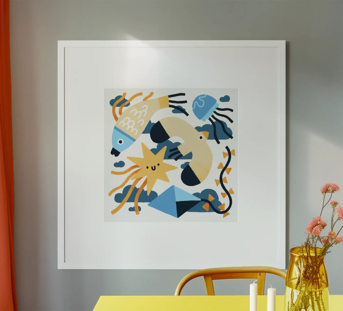 Kites poster da sashakolesnik