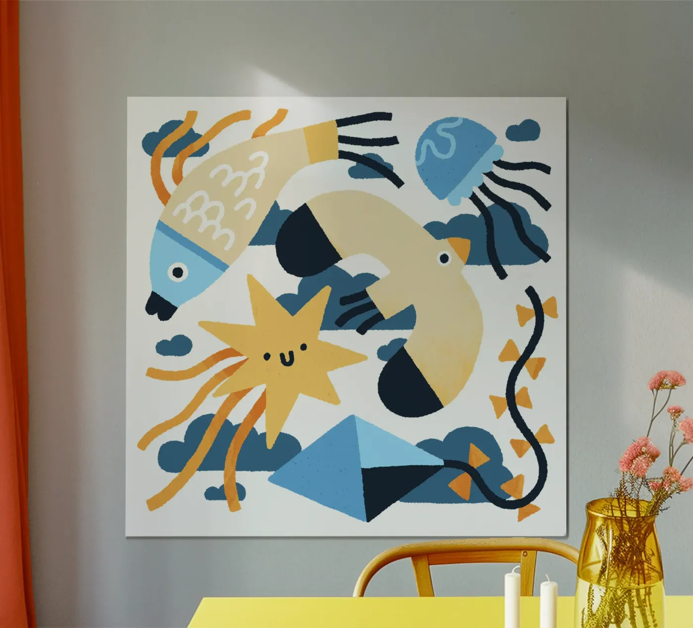 Kites poster da sashakolesnik