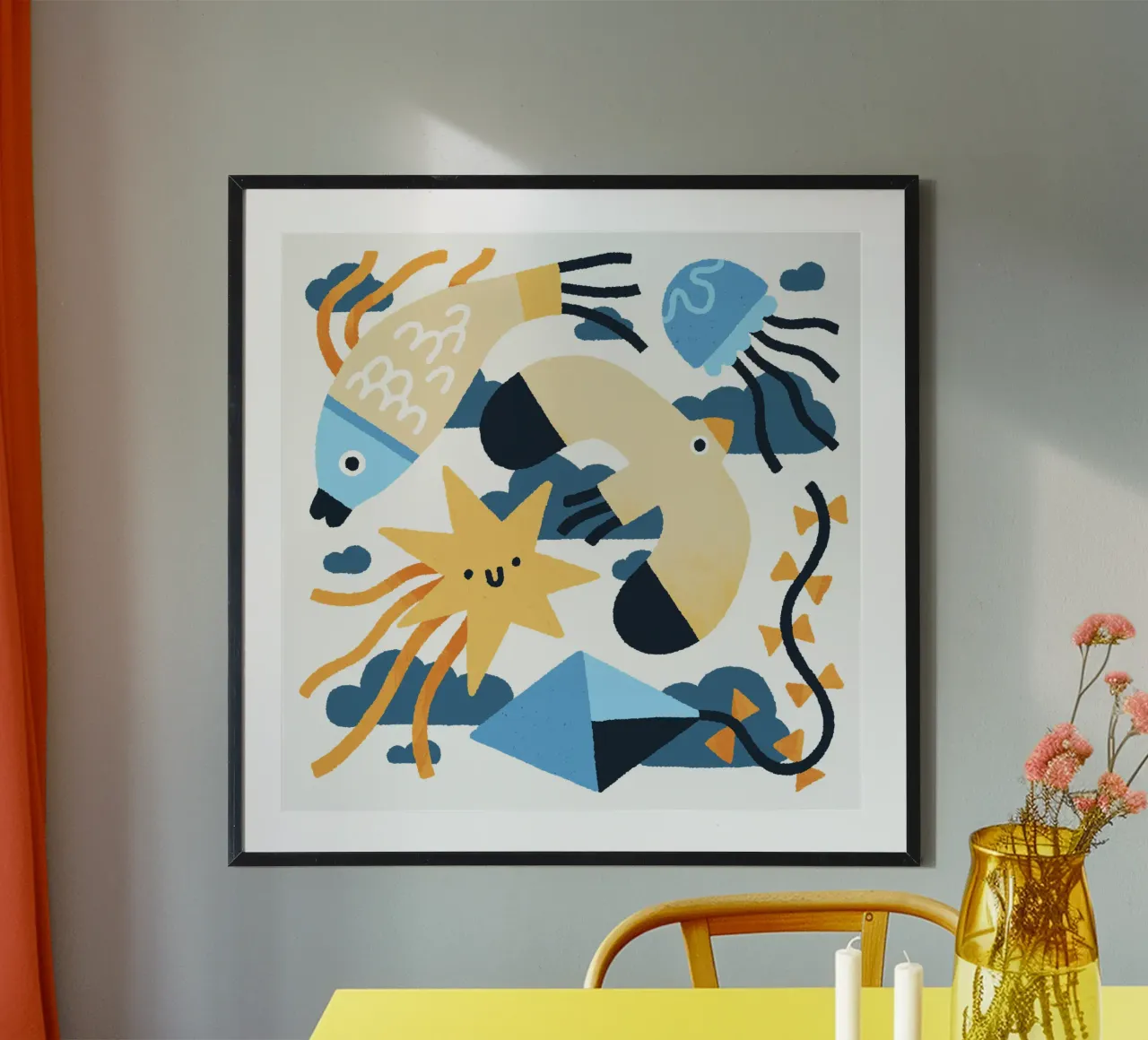 Kites poster da sashakolesnik