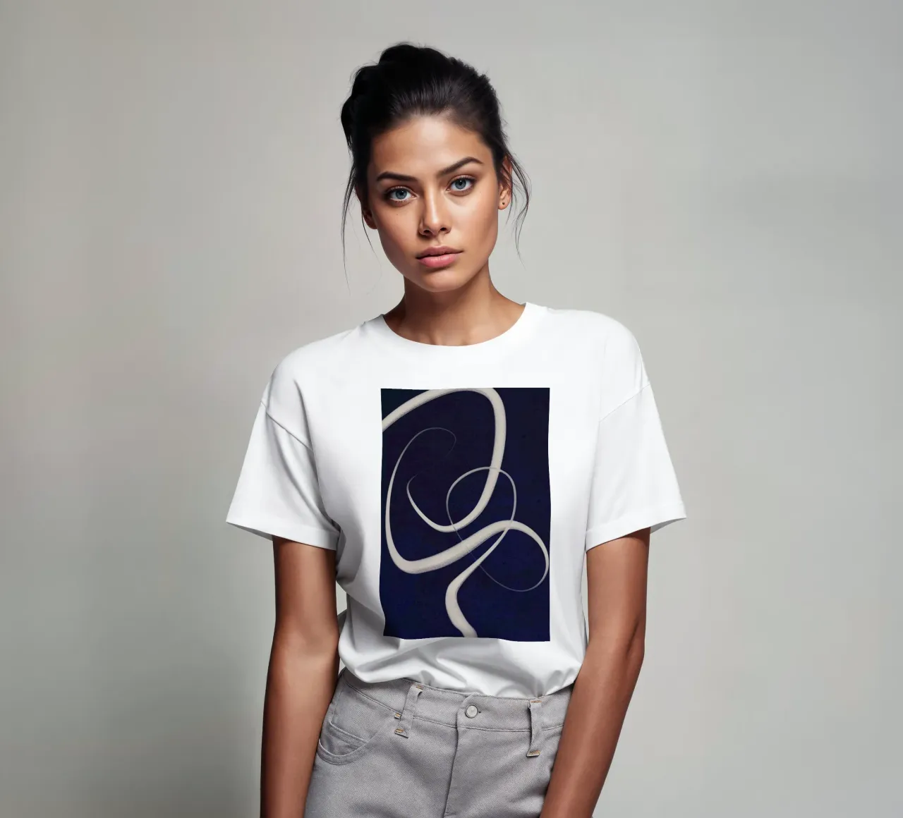 White Wave No 9 t-shirt da treechild