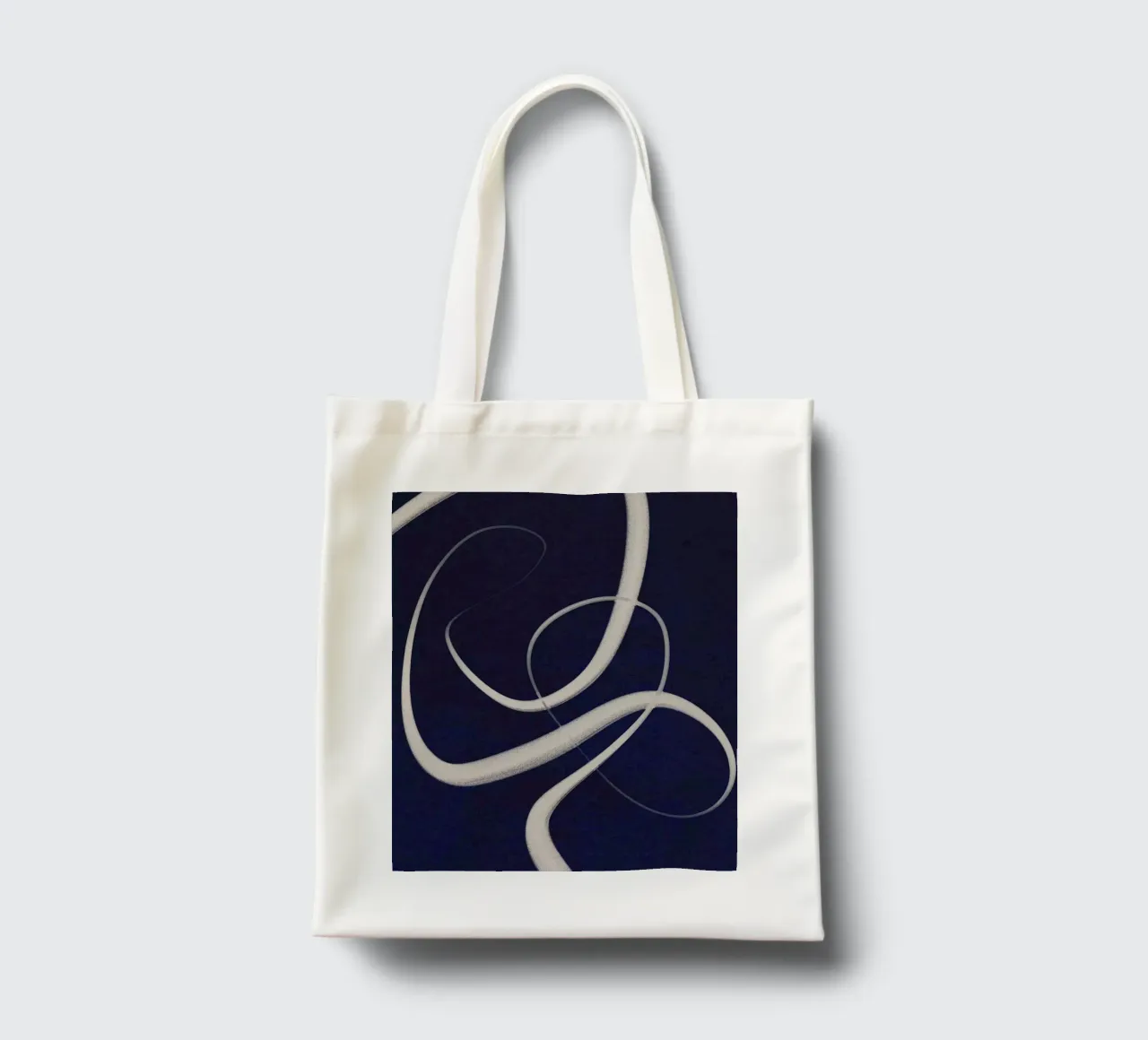 White Wave No 9 borsa in juta da treechild