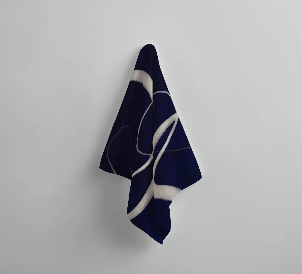 White Wave No 9 asciugamano da bagno da treechild