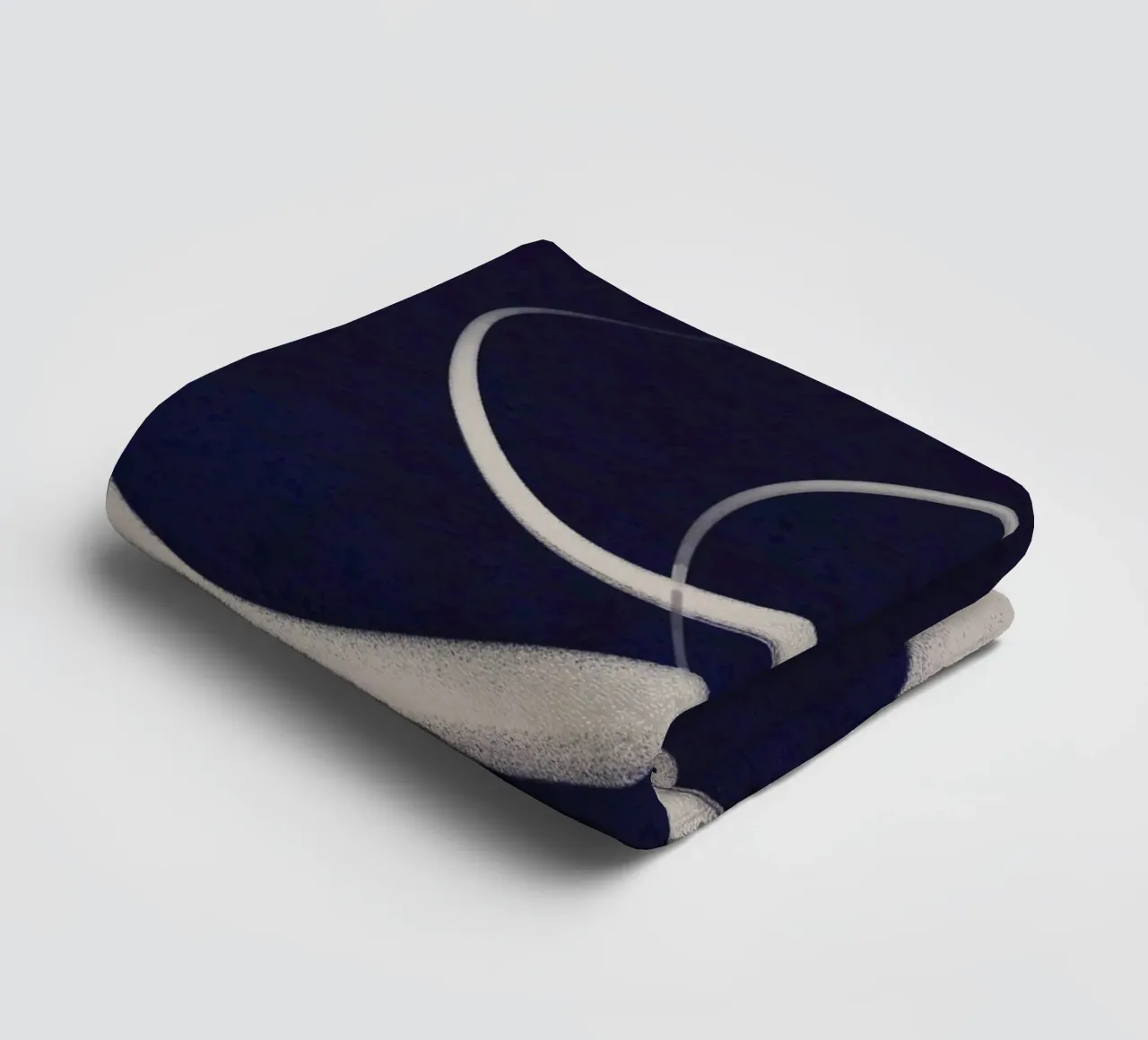 White Wave No 9 asciugamano da bagno da treechild