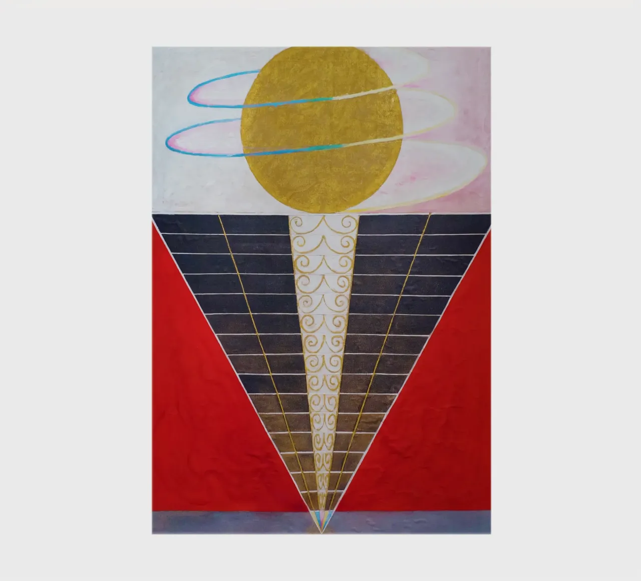 Retable, n° 2, groupe X (1915) - Hilma af Klint carnet de notes de Bisous Art