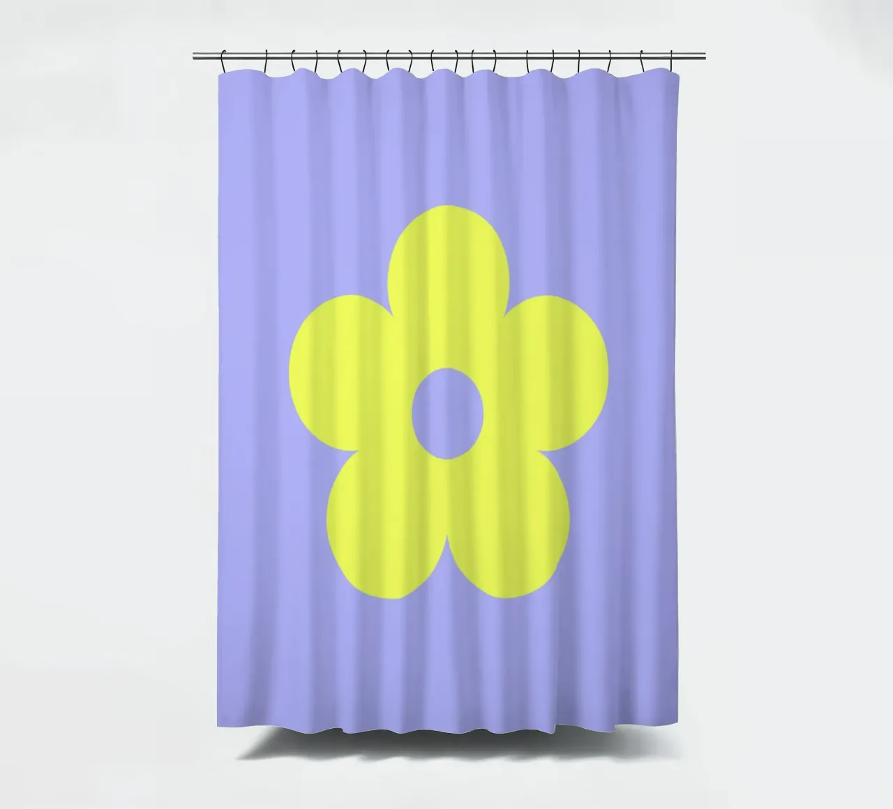 Daisy Flower cortina de baño de juniqeart